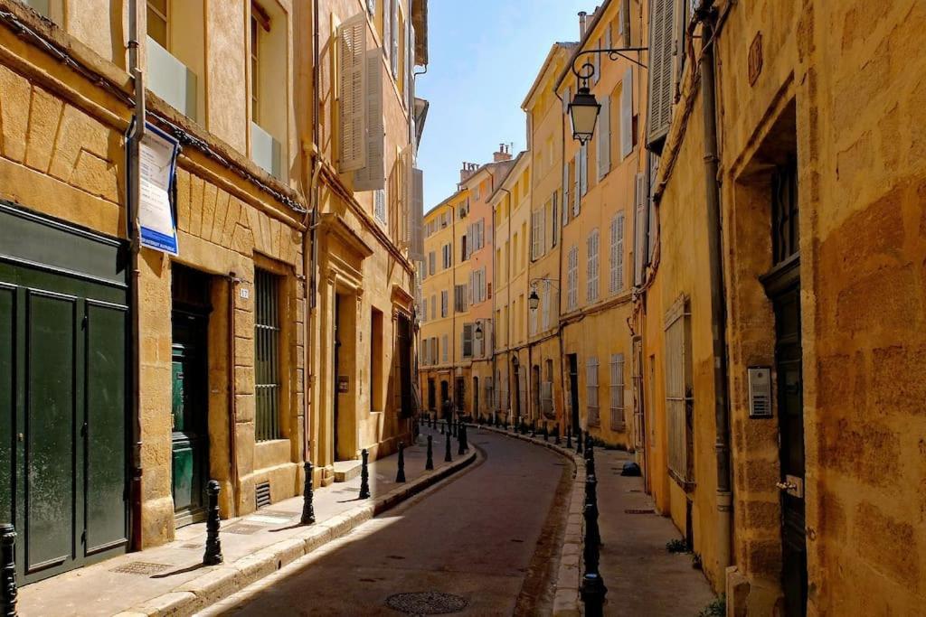 Triplex Les Cordeliers - Climatisation Apartment Aix-en-Provence Luaran gambar
