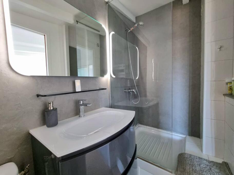 Triplex Les Cordeliers - Climatisation Apartment Aix-en-Provence Luaran gambar
