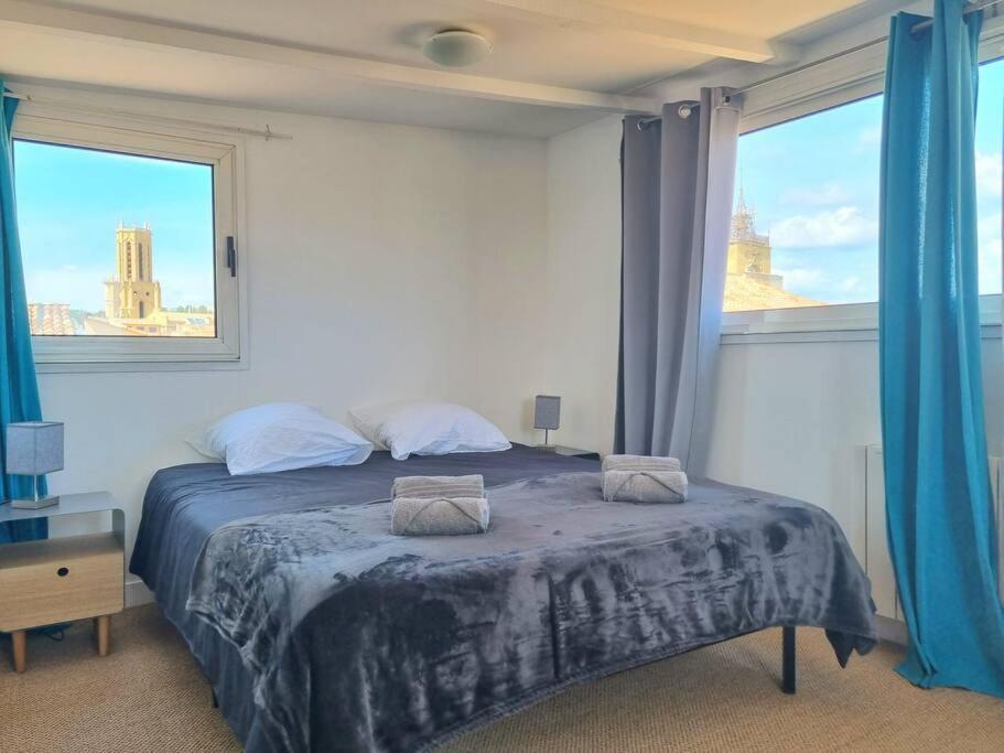 Triplex Les Cordeliers - Climatisation Apartment Aix-en-Provence Luaran gambar
